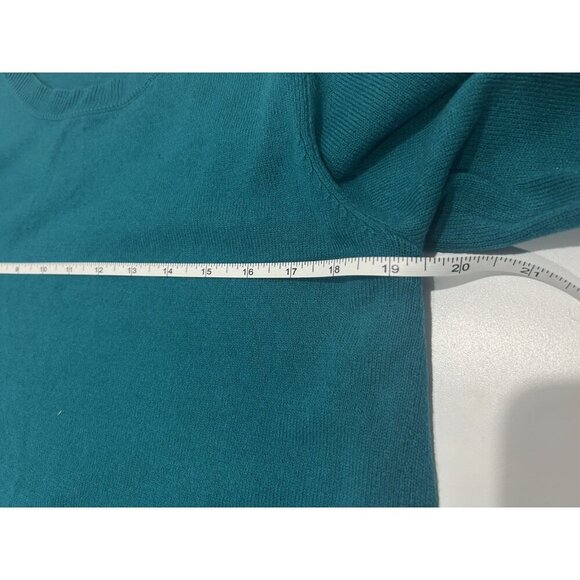 NEW YORK & COMPANY Size L Pullover Long Sleeve Sweater Plaid Layered Boho Casual - Picture 8 of 9